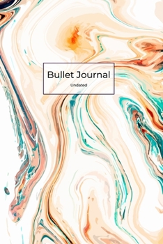 Paperback Bullet Journal: Undated Bullet Planner with Guidelines Book