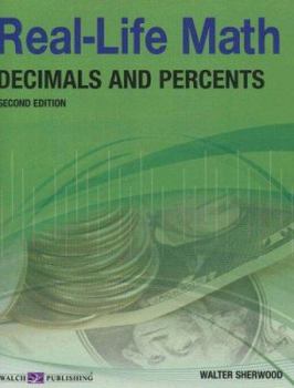Paperback Real Life Math Decimals and Percents Book