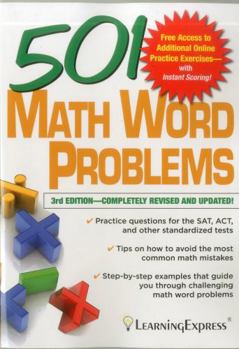 Paperback 501 Math Word Problems Book