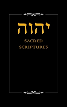 Hardcover YHWH Sacred Scriptures Book
