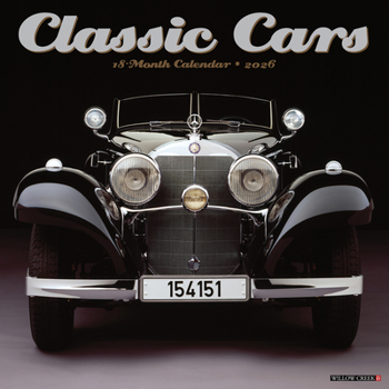 2026 Classic Cars 12 x 12 Wall