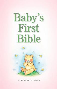 Hardcover KJV, Baby's First Bible, Hardcover, Pink Book