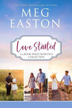 Paperback Love Started: A 3-Book Sweet Romance Collection Book