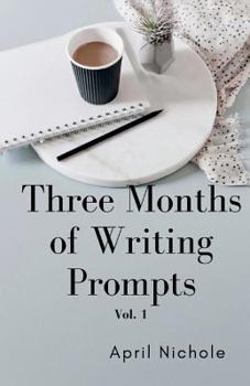 Paperback Three Months of Writing Prompts Book