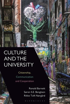 Hardcover Culture and the University: Education, Ecology, Design Book