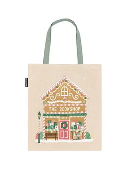 Misc. Gingerbread Bookshop Tote Bag Book