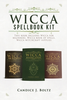 Paperback Wicca Spellbook Kit Book