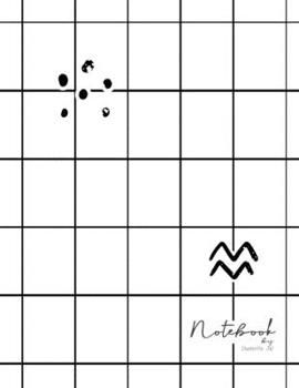 Paperback Notebook: Black line Notebook for Girls and Lined pages, Extra large (8.5 x 11) inches, 110 pages, White paper (Notebook and jou Book