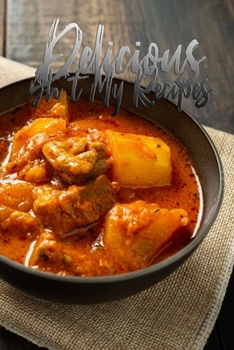 Delicious Sh*t My Recipes: 110 Pages, 6" x 9" | Create Your Own Collected Recipe Book. Blank Recipe Book to Write in| Note down your 50 recipes | Great Soup Cover Vol.34