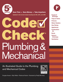 Spiral-bound Code Check Plumbing & Mechanical 5th Edition: An Illustrated Guide to the Plumbing and Mechanical Codes Book