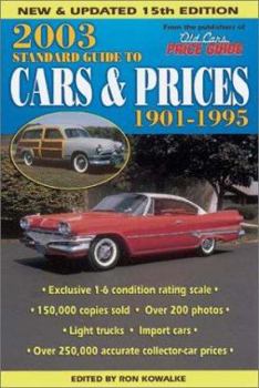 Paperback Standard Guide to Cars & Prices: Prices for Collector Vehicles 1901-1995 Book