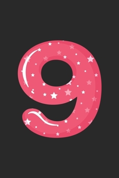 9: 9th Birthday Keepsake Memory Book For Girls, 9 Year Old Bday Gift, Journal With Writing Prompts, Keepsake Notebook For Nine Year Old Kids