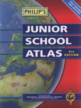 Hardcover Philip's Junior School Atlas Book
