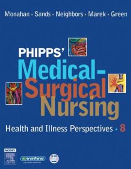 Hardcover Phipps' Medical-Surgical Nursing: Health and Illness Perspectives [With CDROM] Book