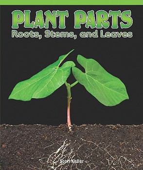 Paperback Plant Parts: Roots, Stems, and Leaves Book