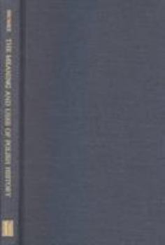 Hardcover The Meaning and Uses of Polish History Book