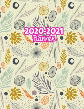 2020-2021 Planner: Two Year Calendar Organizer and Goal Journal | January 2020 - December 2021 Daily, Weekly and Monthly Planner Book with Back Sticker Expression Wall for 2 Years | Design Code 959891
