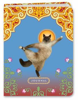 Hardcover Cat Yoga Mini Journal Book