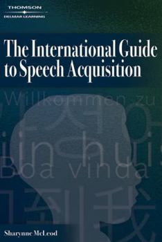 Paperback The International Guide to Speech Acquisition Book