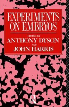 Paperback Experiments on Embryos Book