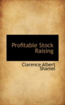 Paperback Profitable Stock Raising Book
