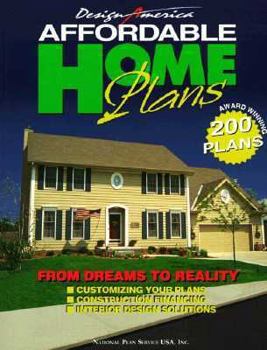 Paperback Affordable Home Plans Book