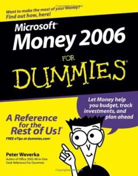 Paperback Microsoft Money 2006 for Dummies Book