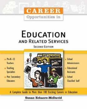 Paperback Career Opportunities in Education and Related Services Book