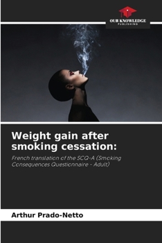 Paperback Weight gain after smoking cessation Book