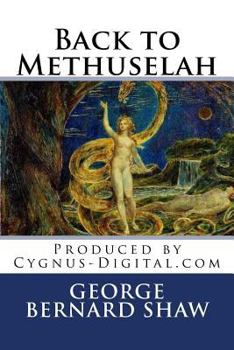 Paperback Back to Methuselah Book