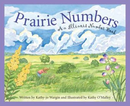 Hardcover Prairie Numbers: An Illinois Number Book