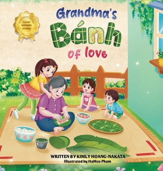 Hardcover Grandma's Bánh of Love [Large Print] Book