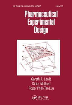 Paperback Pharmaceutical Experimental Design Book