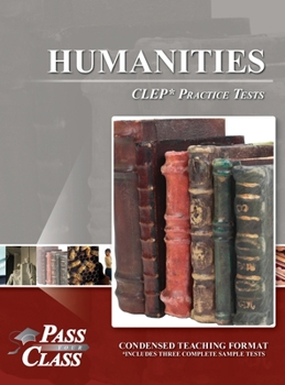 Hardcover Humanities CLEP Practice Tests Book