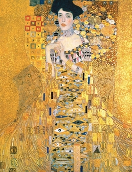 Klimt LARGE Notebook #2 : Cool Artist Gifts - Portrait of Adele Bloch-Bauer Gustav Klimt Notebook College Ruled to Write in 8. 5x11 LARGE 100 Lined Pages