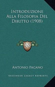 Paperback Introduzione Alla Filosofia Del Diritto (1908) [French] Book