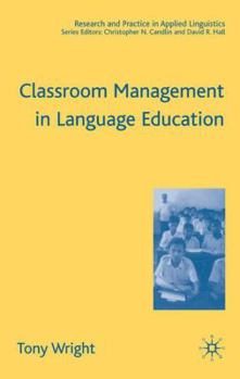 Hardcover Classroom Management in Language Education Book