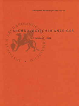 Hardcover Archaologischer Anzeiger: 2. Halbband 2018 [German] Book