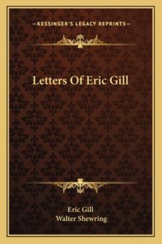 Paperback Letters Of Eric Gill Book