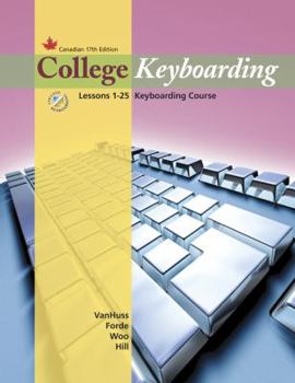 Spiral-bound College Keyboarding: Lessons 1-25 Book