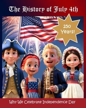 Paperback The History of July 4th: Why We Celebrate Independence Day Book