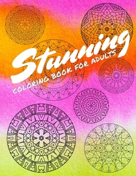 Paperback Stunning Coloring Book For Adults: 30 Patterns With Doodle Pages In-Between Book