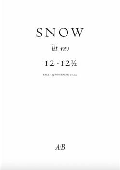 Paperback Snow Lit Rev, No. 12 Book