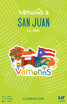 Misc. Supplies Vámonos San Juan Enamel Pin Book