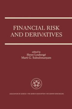 Paperback Financial Risk and Derivatives: A Special Issue of the Geneva Papers on Risk and Insurance Theory Book