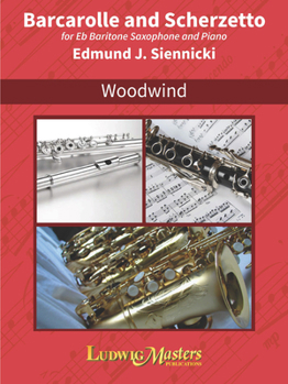 Paperback Barcarolle and Scherzetto for Bari Sax and Piano Book