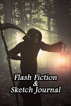 Flash Fiction & Sketch Journal: Write & Create Story Workbook with Flash Fiction and Sketch Page Book For Creative Writing and Drawing for Writers | Horror Cutter Devil Cover