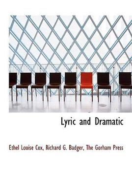 Paperback Lyric and Dramatic Book