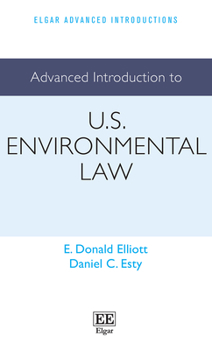 Hardcover Advanced Introduction to U.S. Environmental Law Book