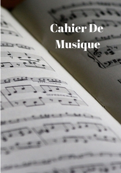 Paperback cahier de musique [French] Book